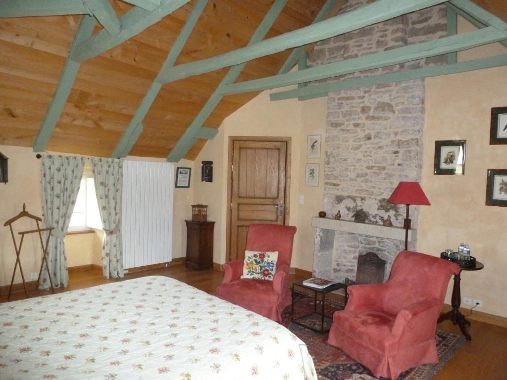 Chambres D'Hotes Du Hameau Les Brunes Bozouls Habitación foto
